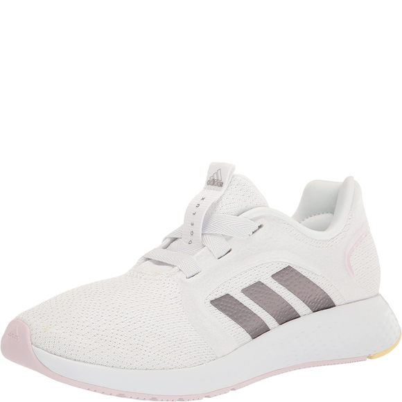 adidas Womens Edge Lux 5 Running Shoes White/Coffee Metallic/Almost Yellow 8.5 - Picture 1 of 4